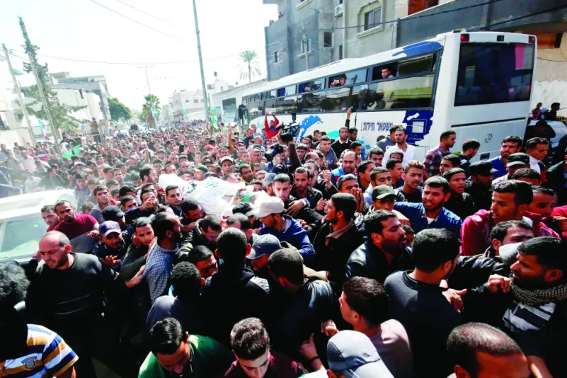 هدوء على حدود غزة واسرائيل تعترف بمقتل «مقدم» واصابة «ضابط»
