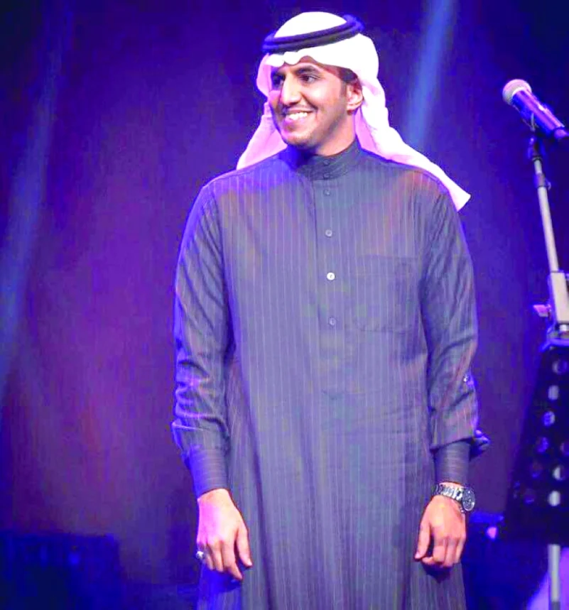 رامى عبدالله ثالث سعودي يغني في الأوبرا المصرية