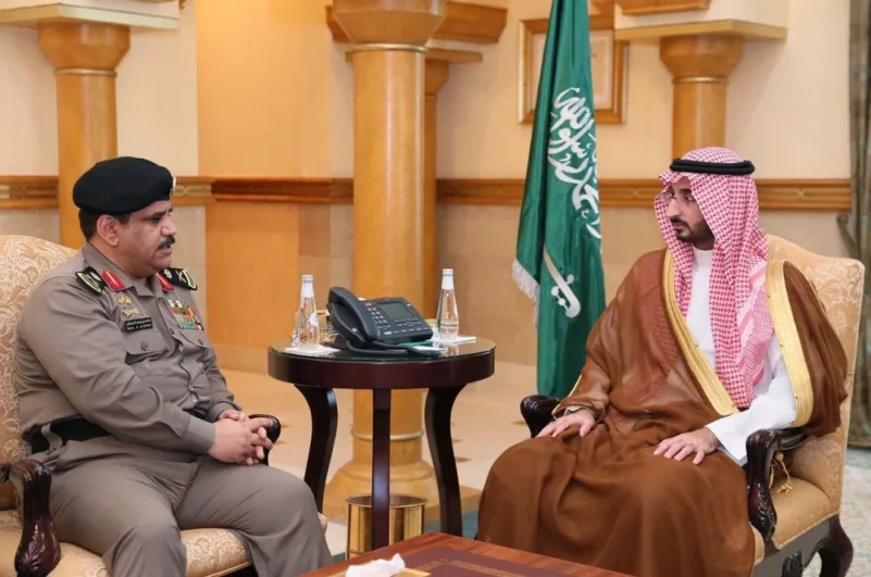 نائب أمير مكة المكرمة يستقبل مدير سجون المنطقة