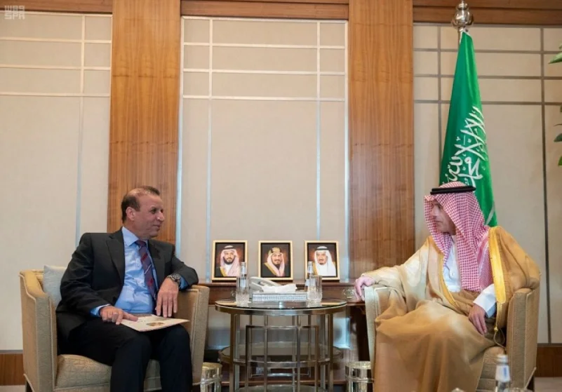 وزير الخارجية يستقبل سفراء الإمارات والعراق والأردن