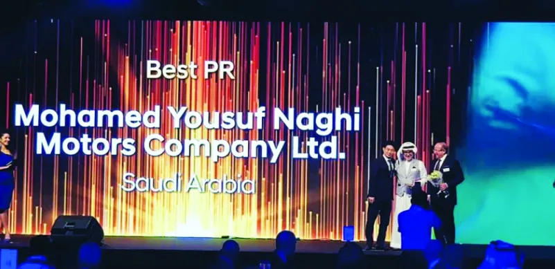 «محمد يوسف ناغي» تحصد جائزة هيونداي لأفضل حملة إعلامية
