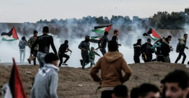 إصابة 14 فلسطينيا برصاص الجيش الاسرائيلي قرب حدود غزة