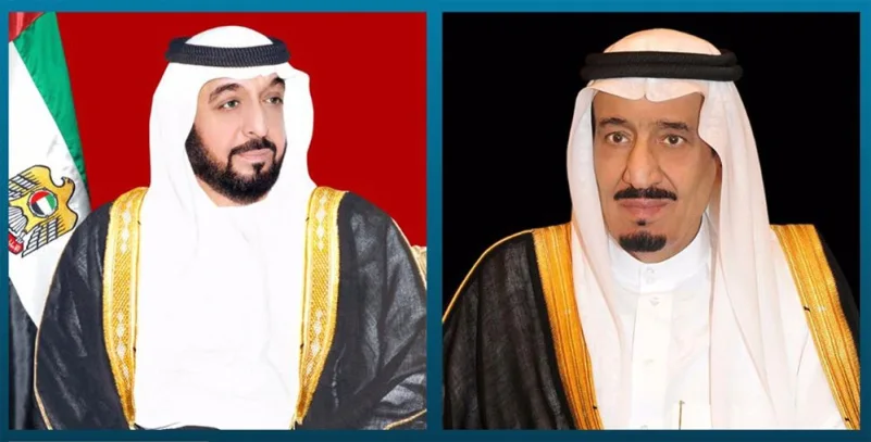 رئيس الإمارات يهنئ خادم الحرمين بالذكرى الرابعة لتوليه مقاليد الحكم