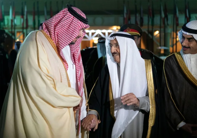 أمير دولة الكويت يغادر الرياض