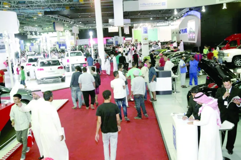 انطلاق المعرض السعودي للسيارات والدراجات النارية
