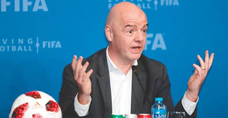 إنفانتينو:أغلب الاتحادات تدعم زيادة منتخبات مونديال 2022