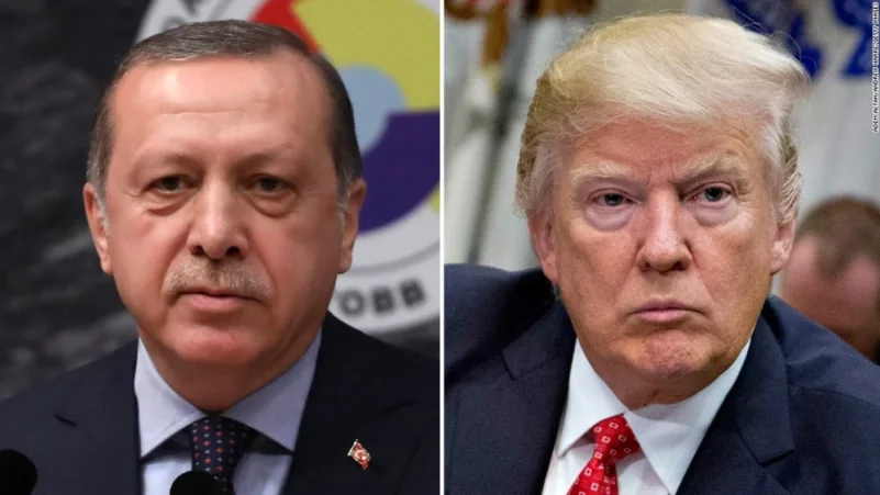 ترامب يهدد تركيا بكارثة اقتصادية إذا هاجمت الأكراد.. والأخيرة ترد