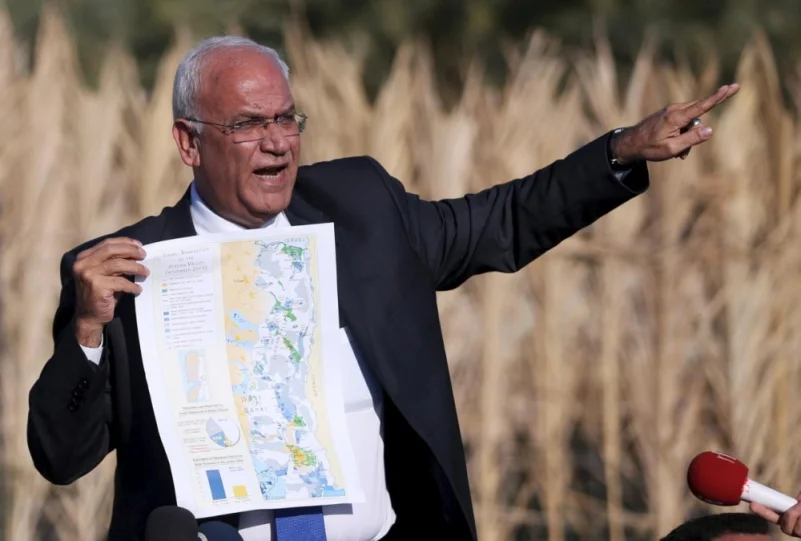 عريقات : عدم التجديد لبعثة "تيف" خطوة نحو فرض "إسرائيل الكبرى"