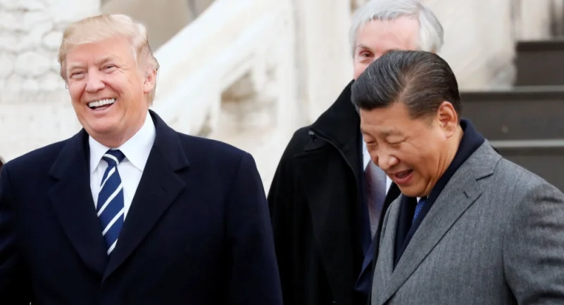 ترامب والرئيس الصيني يدرسان عقد قمة ثنائية لحل النزاع التجاري