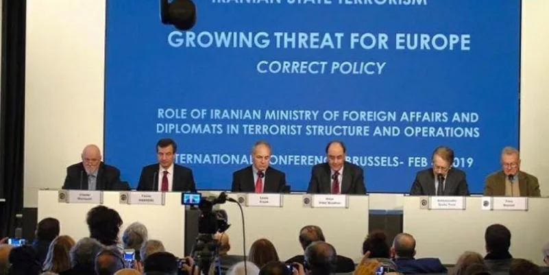 مؤتمر عالمي في بروكسل: لابد من التصدي لإرهاب النظام الإيراني