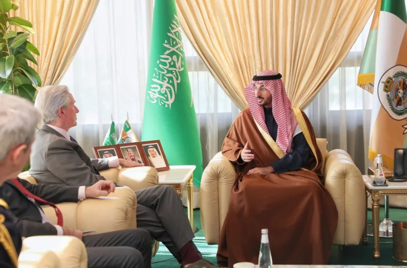 وزير الحرس الوطني يطلق مشروع تصميم وإنشاء محمية الإمام سعود بن عبدالعزيز