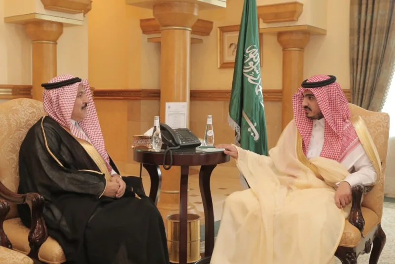 أمير مكة بالنيابة يستقبل مدير فرع "البيئة والمياه والزراعة" بالمنطقة