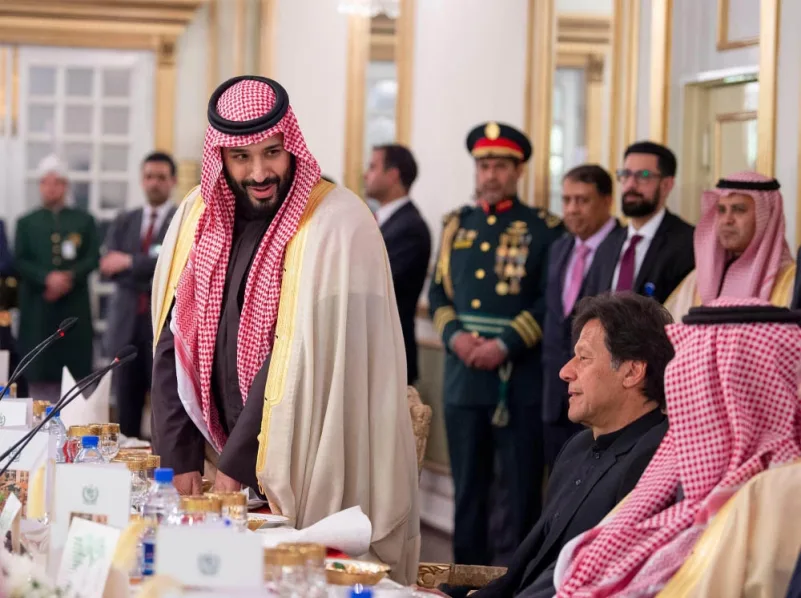 ولي العهد: الاستثمارات تعكس عمق العلاقات السعودية الباكستانية