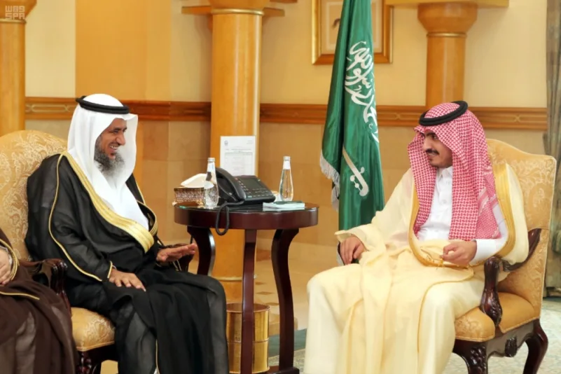 نائب أمير مكة يستقبل رئيس المجلس البلدي بجدة