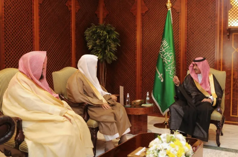 الأمير بدر بن سلطان يستقبل رئيس "جمعية التحفيظ" بمكة