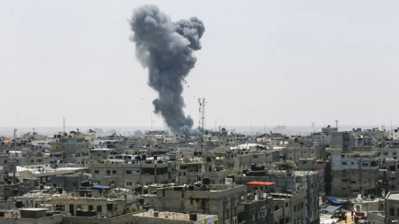 الطيران الإسرائيلي يقصف عدة مواقع في غزة