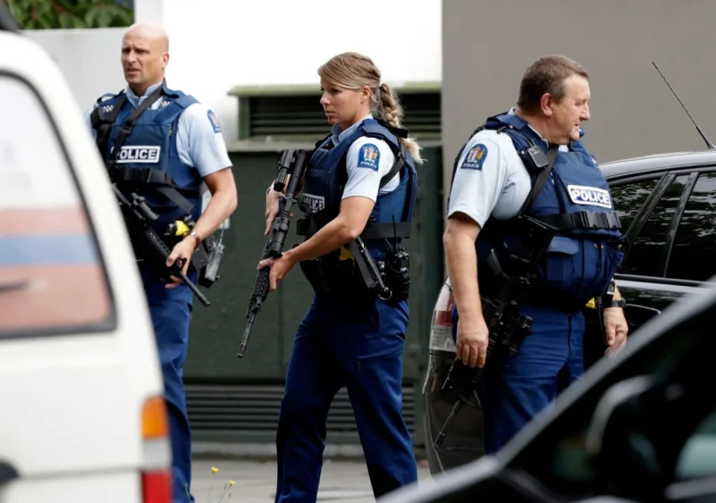 40 قتيلا و20 جريحا في هجوم على مسجدين بنيوزيلندا