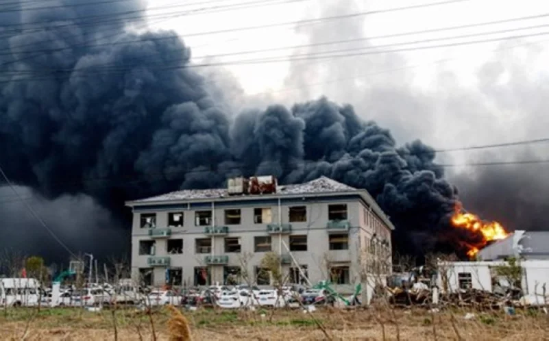 47 قتيلاً حصيلة انفجار مصنع الكيماويات في الصين