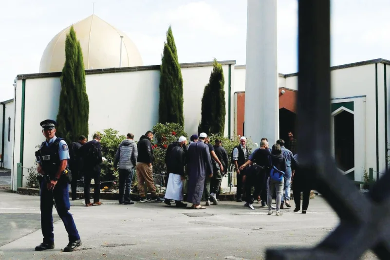 المصلون يعودون إلى مسجد النور في كرايست تشيرش