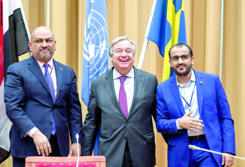 اليمن: نرفض آلية التفتيش الأممية قبل حسم اتفاق السويد