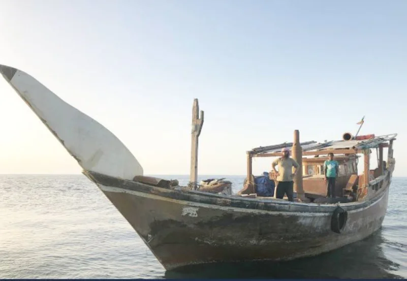 حرس الحدود ينقذ مواطنًا كويتيًا تعطل قاربه في المياه الإقليمية السعودية