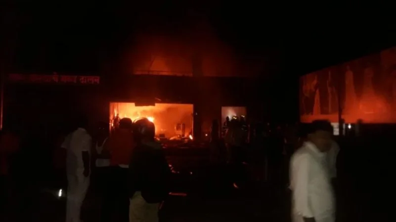 مقتل 5 أشخاص إثر حريق غرب الهند