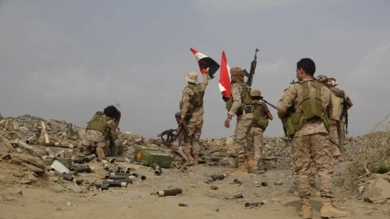 الجيش اليمني يواصل التقدم شمال الضالع ويستعيد موقعا بين مريس وقعطبة