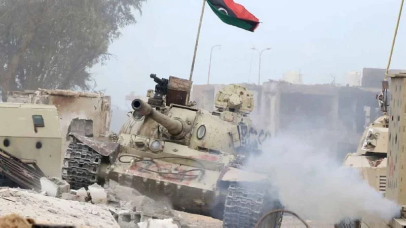 الجيش الليبي يسقط طائرة تركية في طرابلس