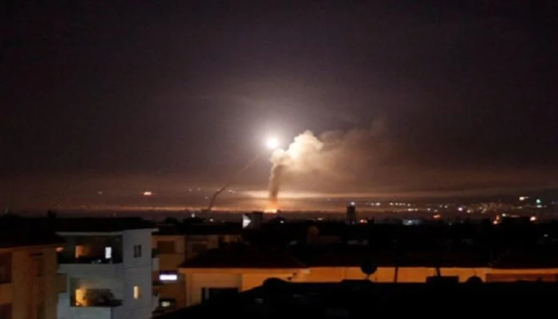 الدفاعات السورية تتصدى لصواريخ إسرائيلية