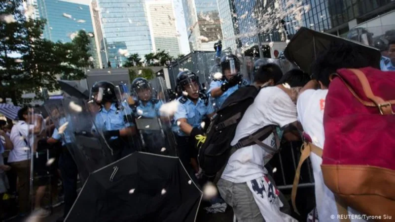 صمت في الصين حول التظاهرات في هونغ كونغ