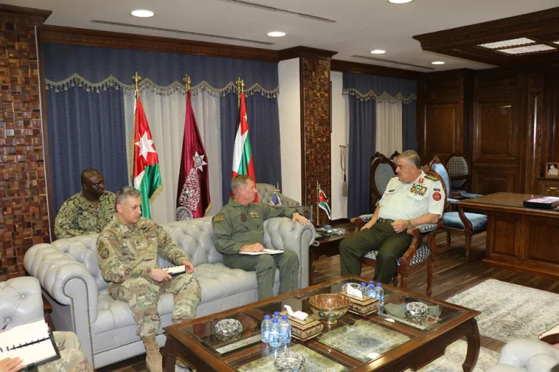 مباحثات أردنية أمريكية لتعزيز التعاون العسكري المشترك