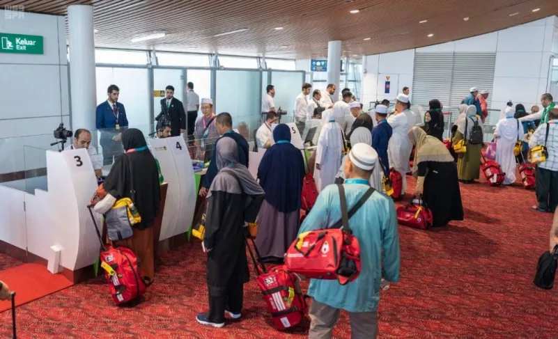 تدشين مبادرة طريق مكة في ماليزيا واطلاق أول رحلة تقل 463 حاجًا وحاجة