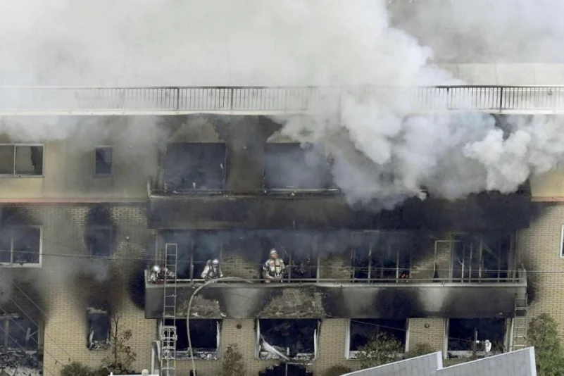 اليابان : 33 قتيلا في حريق متعمد باستوديو للرسوم المتحركة