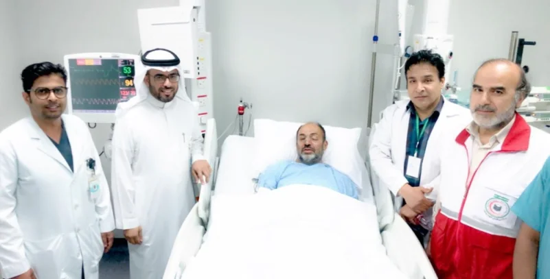 "الملك عبدالله الطبية" تعيد الأمل لحاج إيراني بعد استئصال ورم نازف