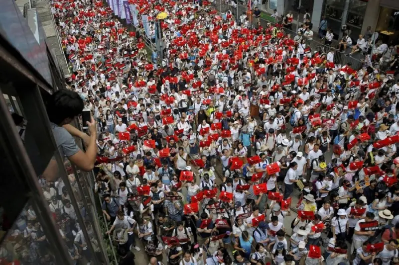 بكين: "مؤشرات إرهاب" في تظاهرات هونغ كونغ