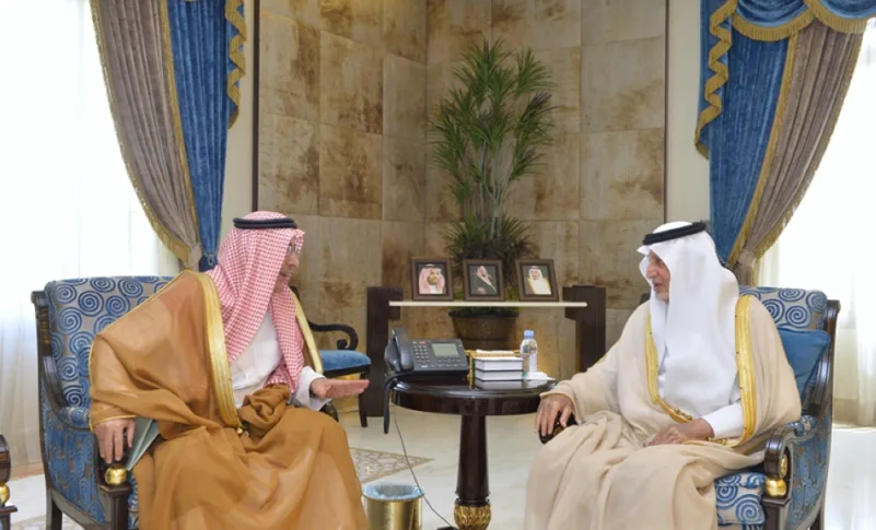 خالد الفيصل يستقبل رئيس اللجنة التنفيذية لهيئة تطوير منطقة مكة المكرمة