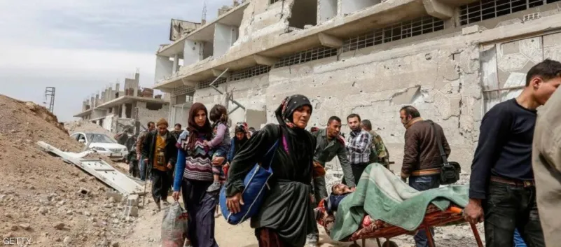 سوريا : فتح معبر لخروج المدنيين من منطقة التصعيد في إدلب