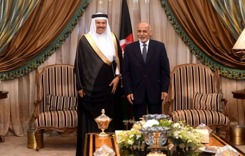 الرئيس الأفغاني يستقبل الأمين العام لمجلس التعاون لدول الخليج العربي