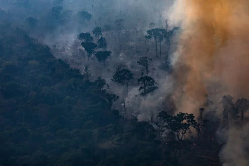 البرازيل ترفض مساعدة مجموعة السبع لإخماد حرائق الامازون