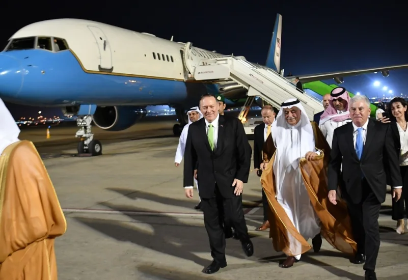 وزير خارجية أمريكيا يصل إلى جدة