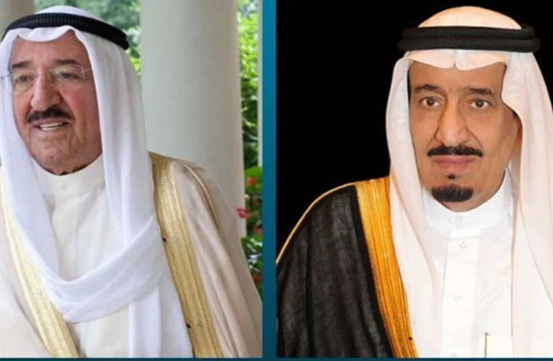 خادم الحرمين يتلقى برقيات تهنئة من قيادة الكويت بمناسبة توقيع اتفاق الرياض