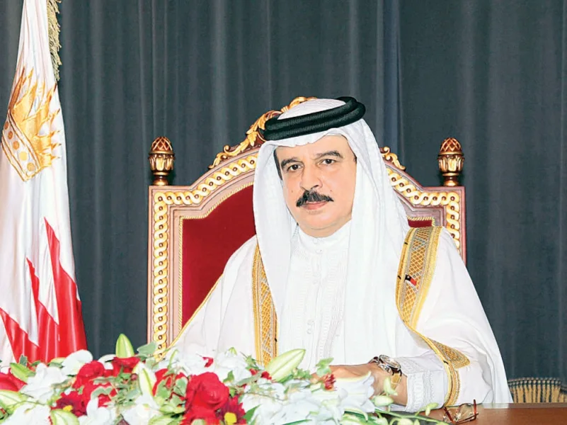 ملك البحرين يهنئ القيادة بتوقيع "اتفاق الرياض"