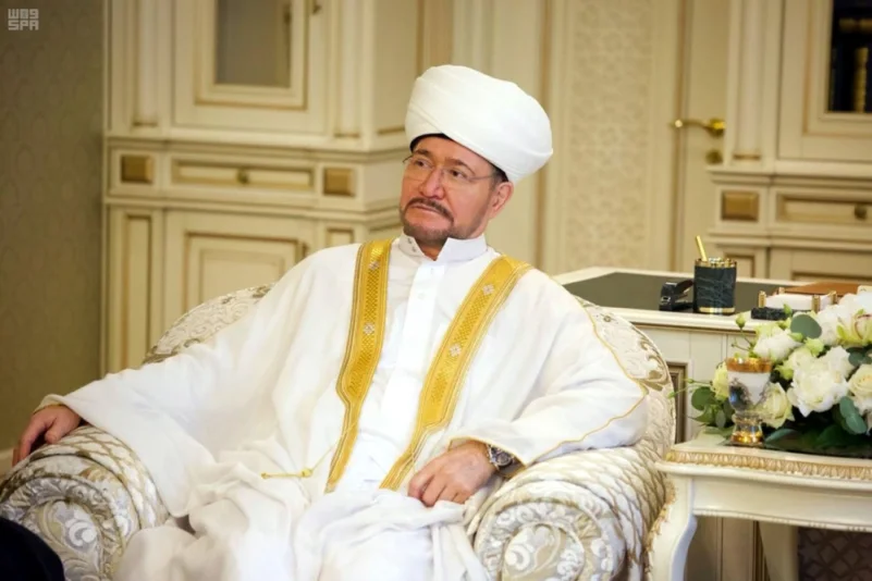رئيس شورى المفتين بروسيا يشيد بجهود المملكة لخدمة المسلمين