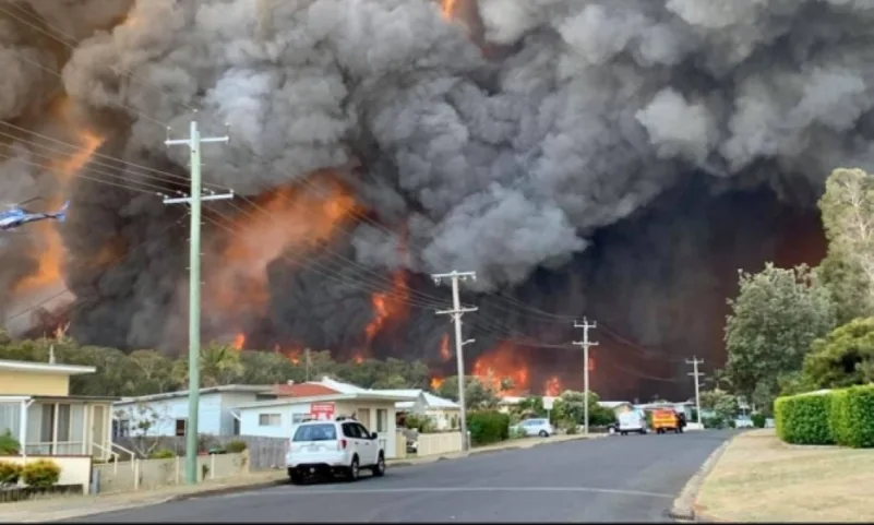 سفارة المملكة في أستراليا تدعو المواطنين إلى الابتعاد عن مناطق الحرائق