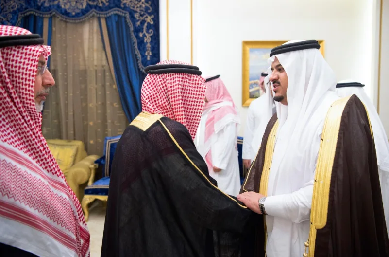 نائب أمير الرياض يعزي في وفاة الأمير تركي بن عبدالله ووالدة الأمير سلطان بن عبدالله