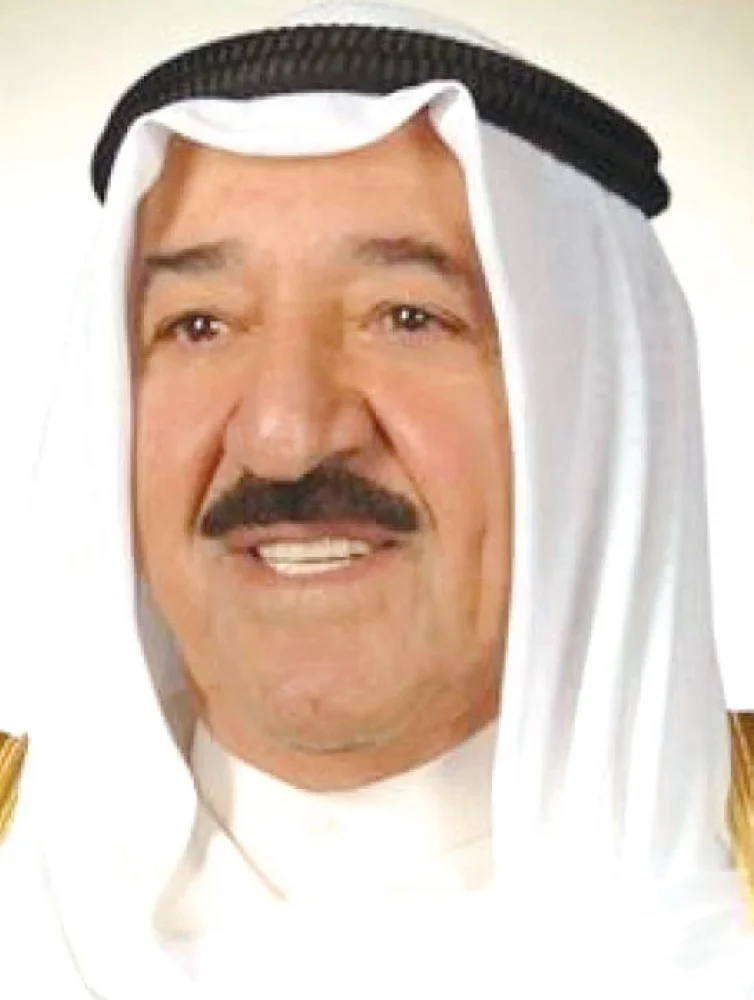 أمير الكويت يهنئ خادم الحرمين بذكرى توليه مقاليد الحكم