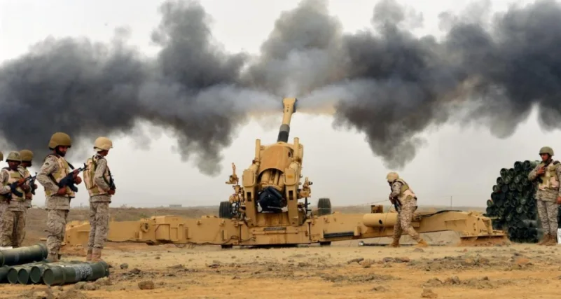 مدفعية الجيش اليمني تدمّر تعزيزات مليشيا الحوثي غربي تعز
