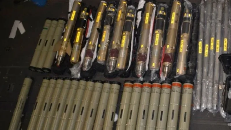 واشنطن تنشر صوراً لصواريخ إيران المصادرة قبل وصولها للحوثي
