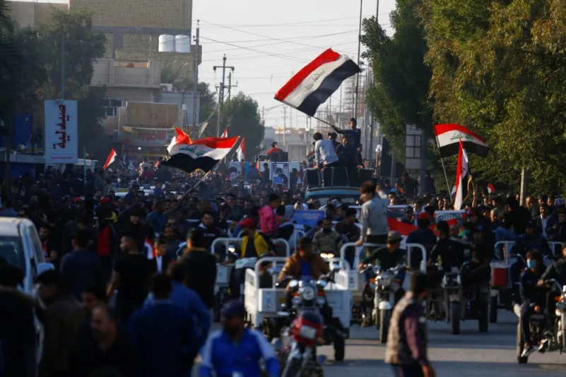 عودة الهدوء وسط بغداد و"حقوق الإنسان" تحذر من انفلات الوضع