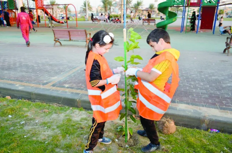غرس 700 شتلة ضمن مبادرة «شرقية خضراء»